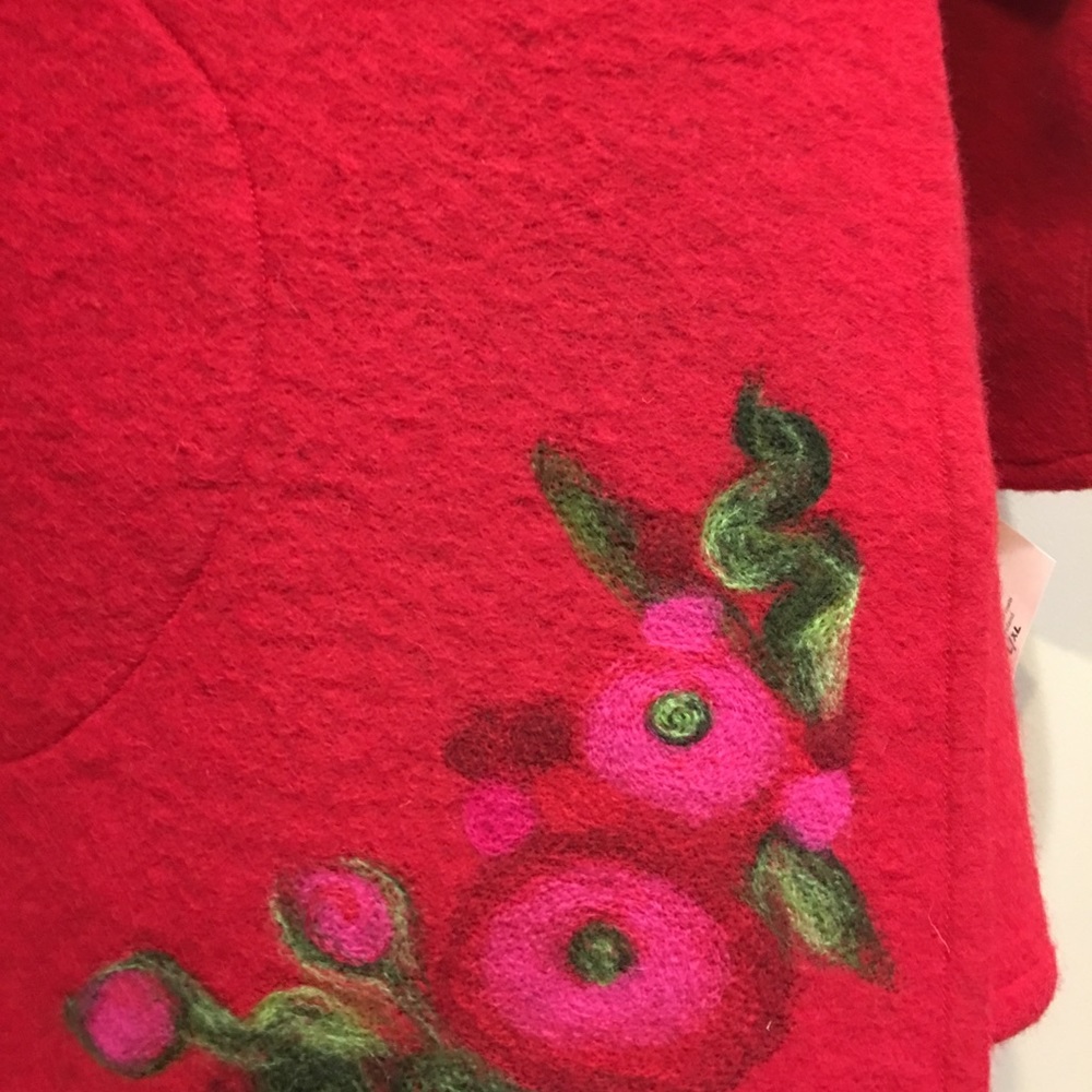 ❤️ Merino wool coat. Handmade in Poland 🇵🇱 - Picture 3 of 3